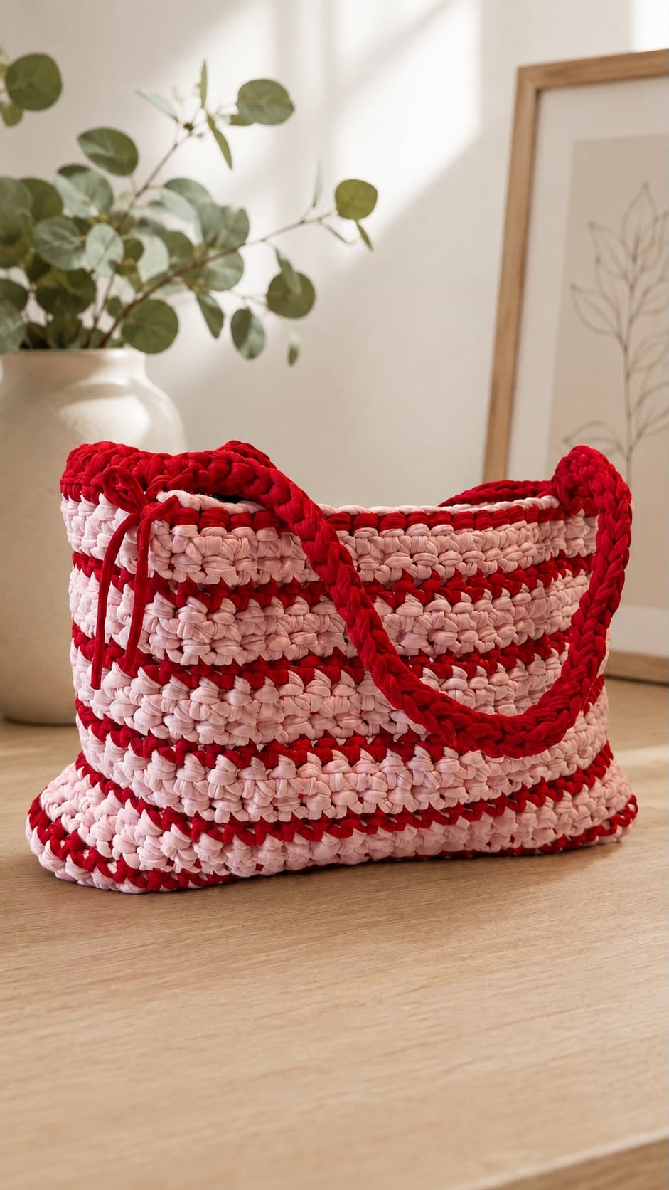 Tote Crochet Hand Bag